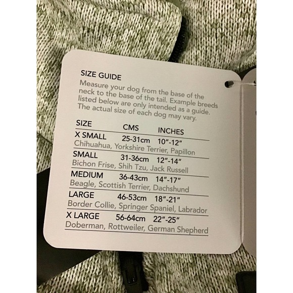 Large Polartec Fleece-lined Dog Coat, Sage Green - Picture 4 of 6